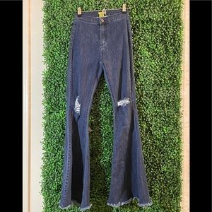 High Rise Bellbottom Jeans